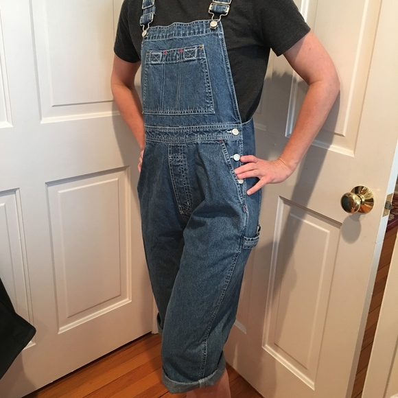 gap factory overalls